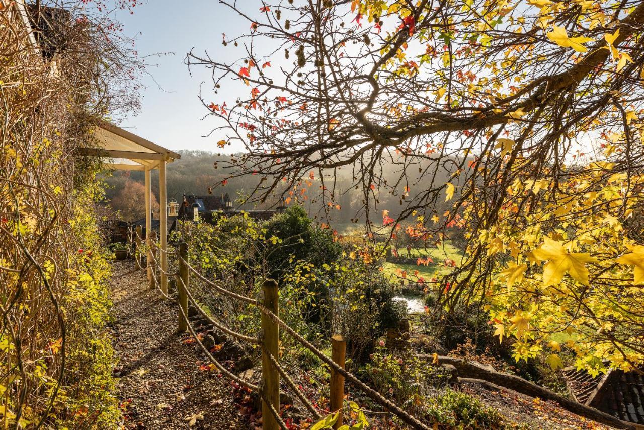 Ferienwohnung Tucking Mill View- Self Catering Bath Exterior foto