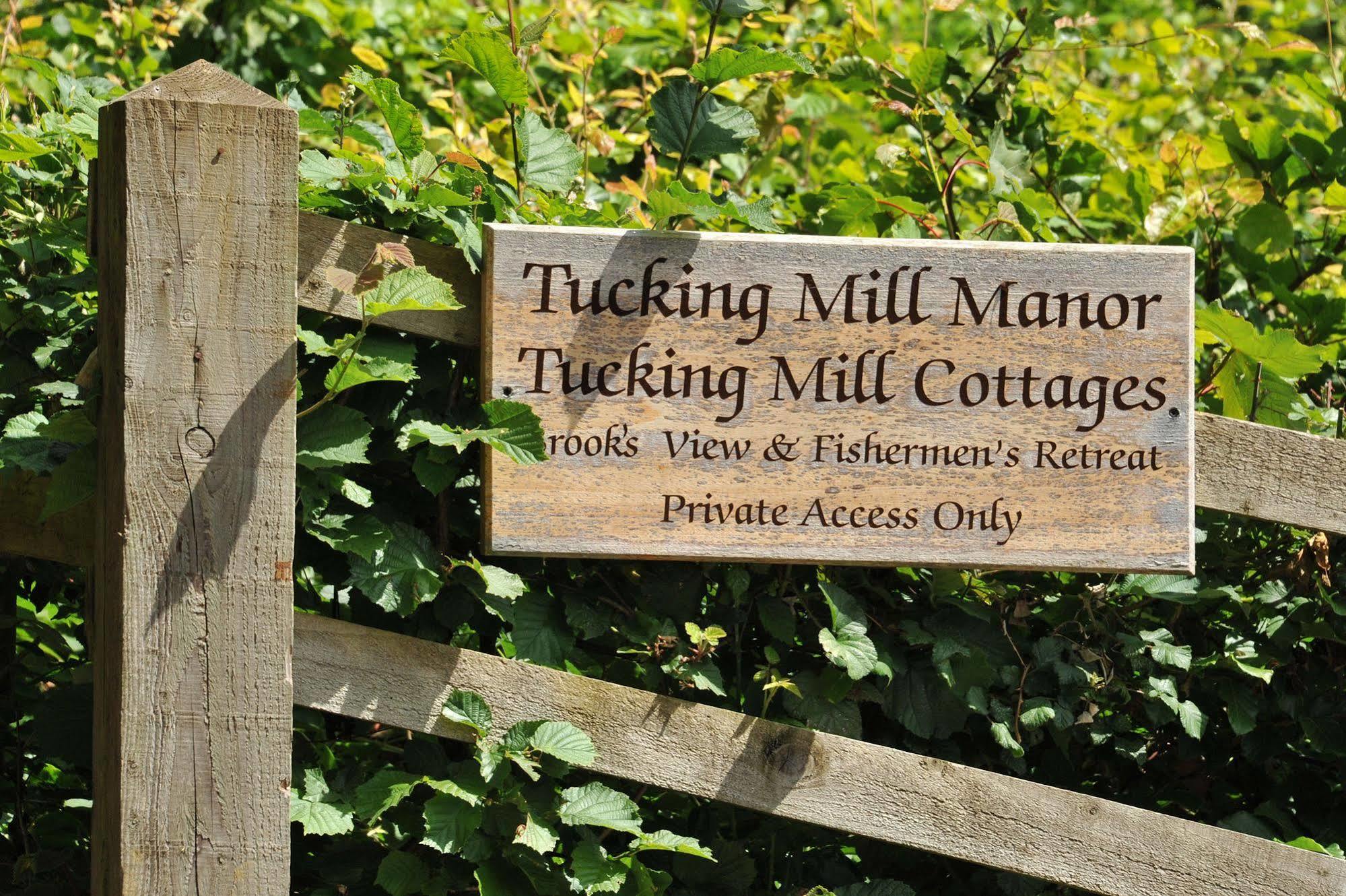 Ferienwohnung Tucking Mill View- Self Catering Bath Exterior foto